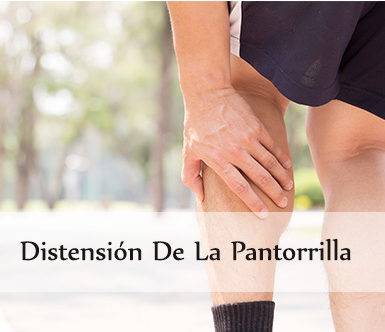 Distensión de la pantorrilla